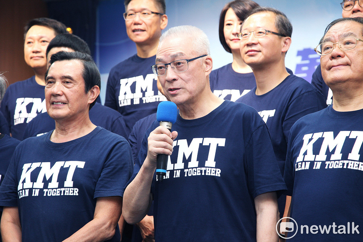 鄺麗貞獨自登記參選引風波，遭國民黨開除黨籍，吳敦義表示鄺麗貞可能是「被運作」。 圖：林昀真／攝