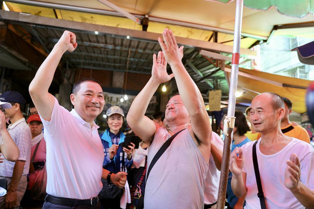 侯友宜表示，民調只是參考，他還是認真努力做自己，有信心打贏選戰。  圖：侯友宜競選辦公室／提供