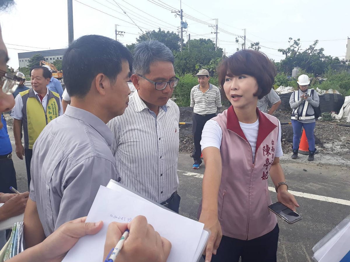 六塊寮排水整治一次到位 陳亭妃邀水利署長聽取地方意見