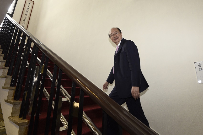 民進黨立法院黨團總召柯建銘。 圖：趙婉淳／攝