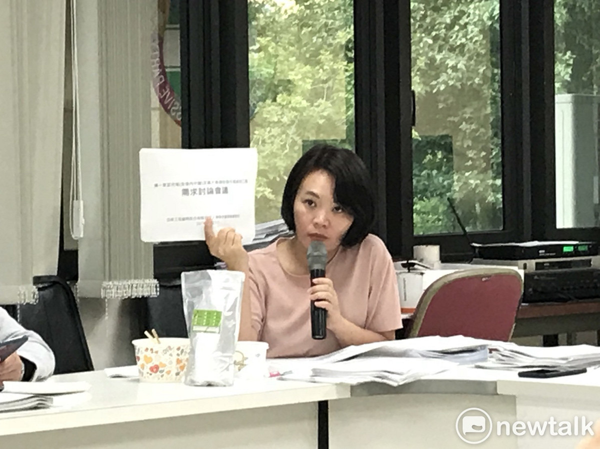 民進黨議員簡舒培。 圖 : 周煊惠 / 攝