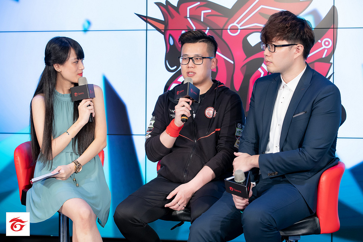 Ziv賽後神情相當疲憊，直言是因為全隊都感冒了。 圖：翻攝自Garena esports flickr公開授權
