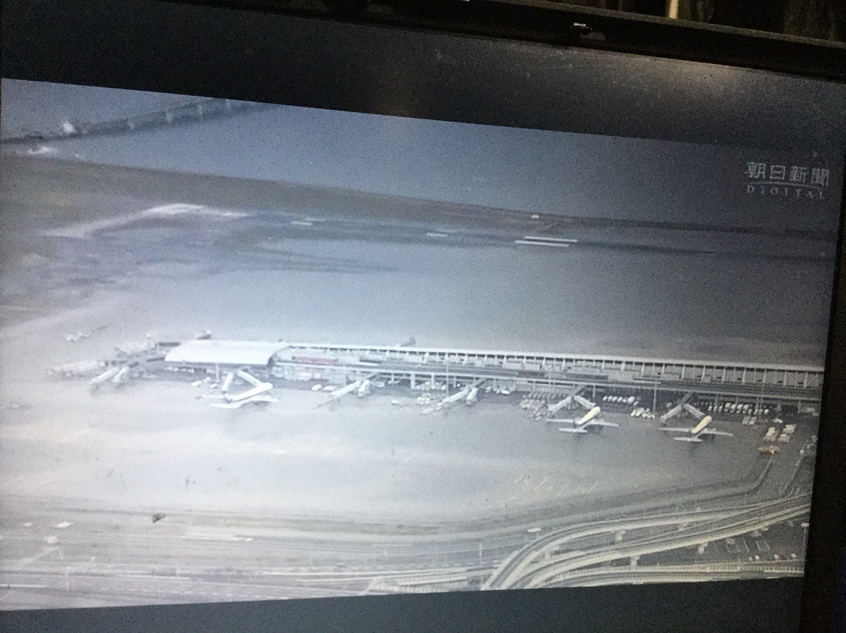 關西機場4日情景，關西國內機場明天重啓，國際機場部分將可能長期封鎖 圖：劉黎兒攝自朝日電視
