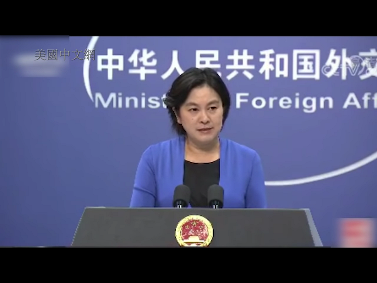 唯一的女發言人華春瑩，更是出了名的凶悍，「眼神會殺人」。她曾多次與外媒記者針鋒相對，唇槍舌劍幾回合下來，不悅之色依然留在臉上。 圖：翻攝自Youtube