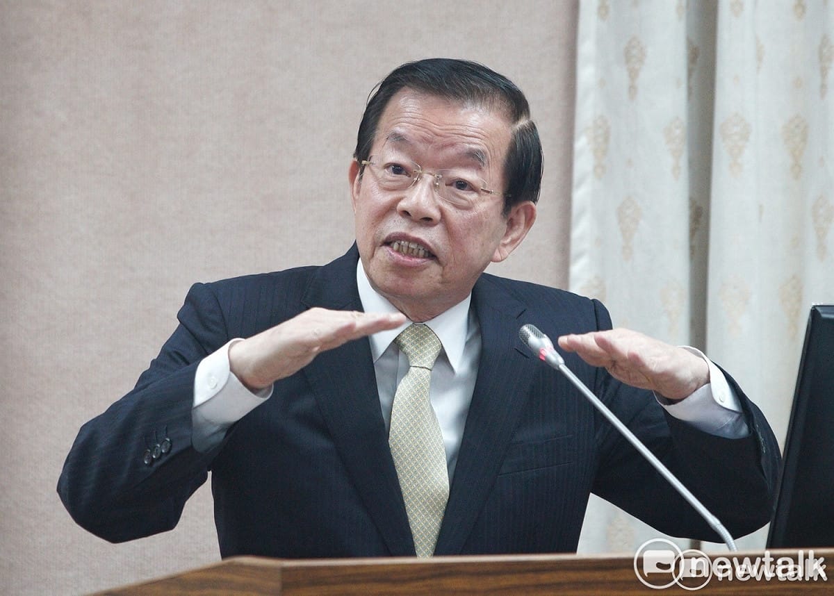 駐日大使謝長廷。 圖：張良一 / 攝（資料照片）