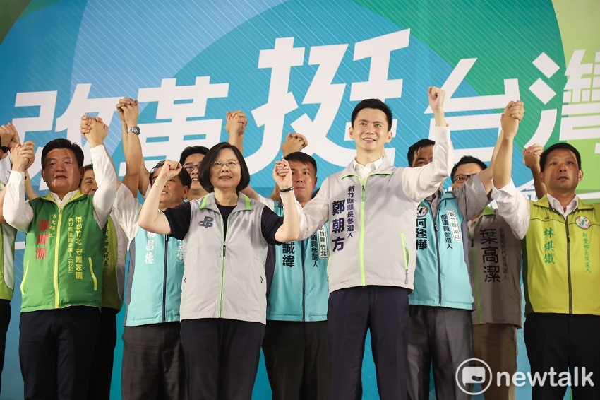 總統蔡英文將於9月起巡迴全台輔選3次至4次。 圖：新頭殼資料照片