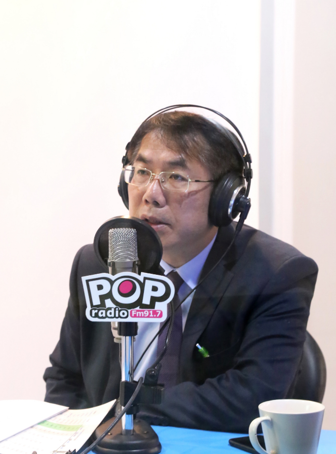 民進黨台南市長候選人黃偉哲。 圖：POP搶先爆／提供