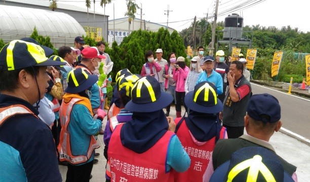 大里區東昇里里長陳進發。

 圖：台中市政府/提供