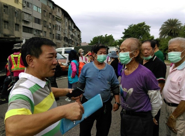 大里區祥興里里長黃春海。 圖：台中市政府/提供