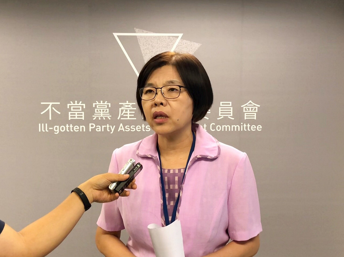 黨產會發言人施錦芳副主席表示，針對行政法院未遵照程序一事，將會提出抗告。 圖：黨產會/提供