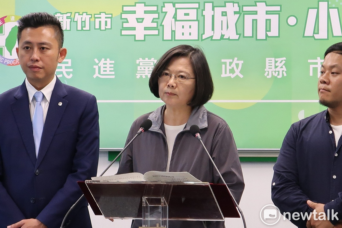 總統蔡英文19日在中常會批評假新聞把民進黨選情搞得烏煙瘴氣。 資料照片：林朝億/攝（資料照片）