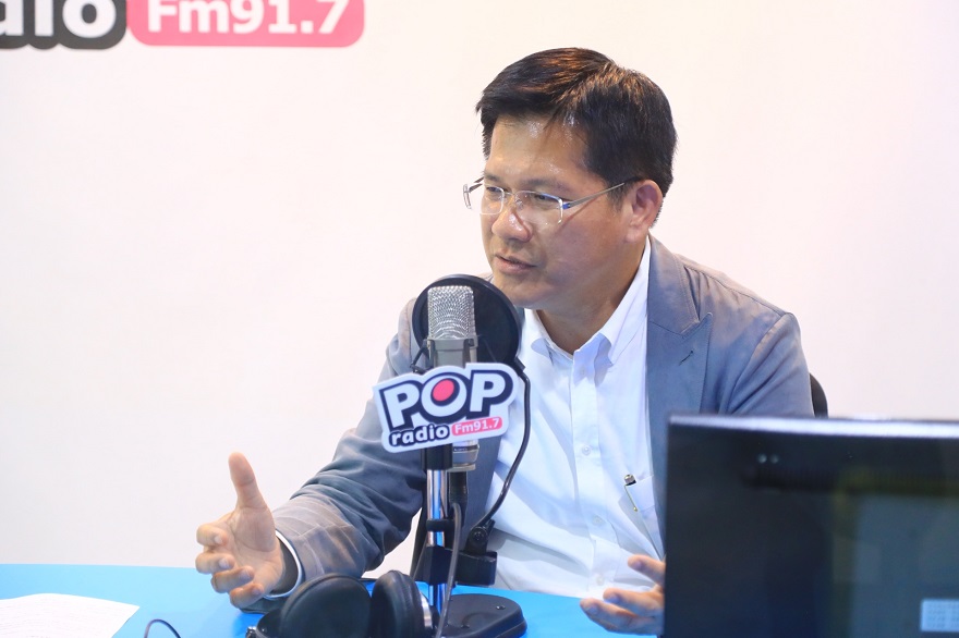 台中市長林佳龍今（19）日接受廣播專訪時表示，他在台中耕耘已經超過十年，有信心至少贏10萬票以上。 圖：台北流行廣播電台／提供
