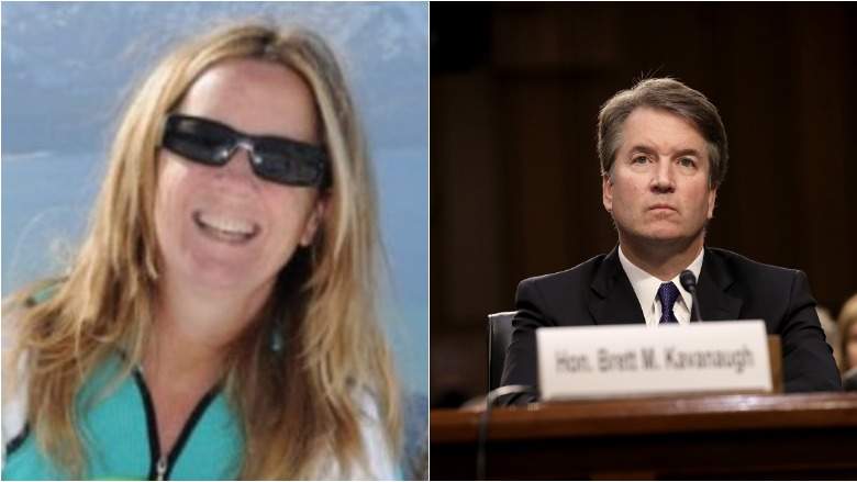 指控美國最高法院大法官提名人卡瓦諾（Brett Kavanaugh）強暴未遂的加州女教授福特，已同意27日上午赴參議院司法委員會作證。 圖 : 翻攝自heavy.com