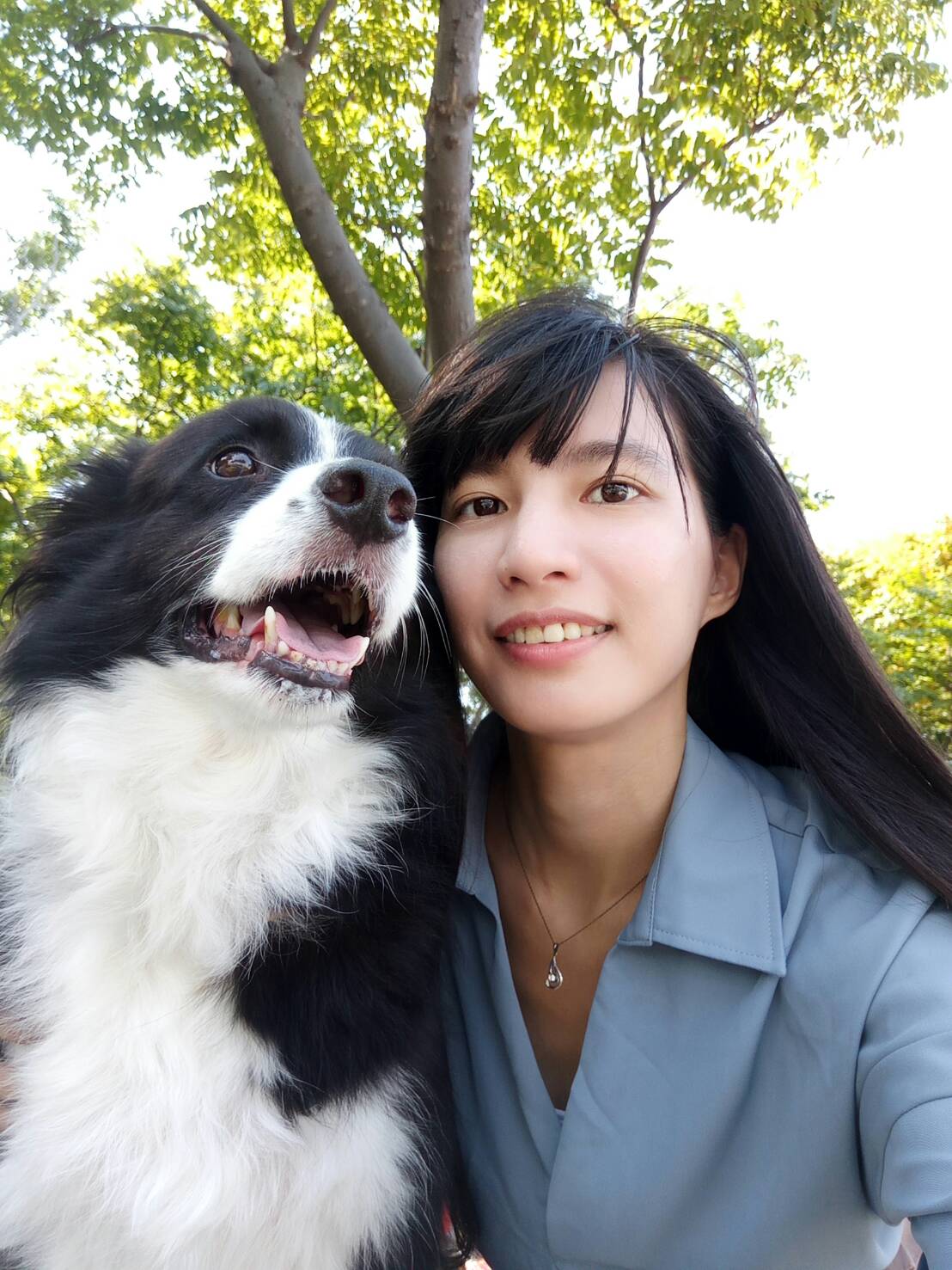 毛寶貝最愛和媽媽一起留下美美的網美照。                                                  
 圖：新北市政府/提供