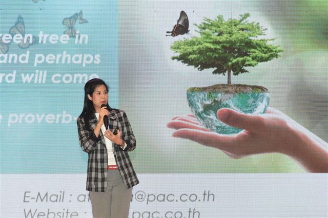 評審特別獎由泰國創新創業青年代表Atchara Poomee獲得。 圖：高雄市政府提供