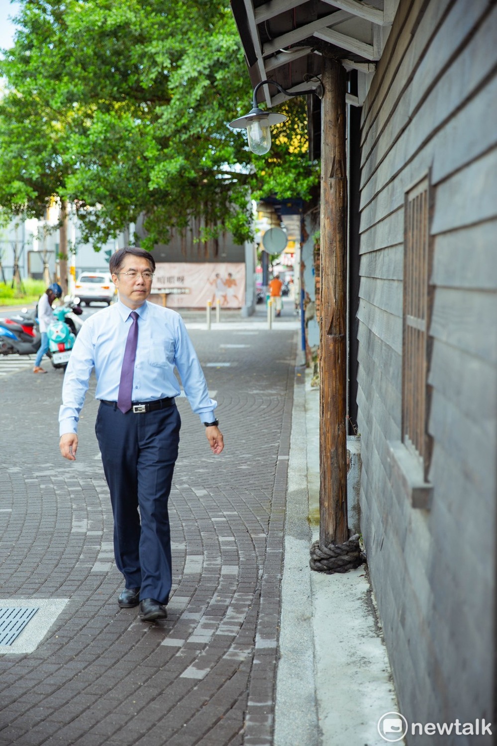 黃偉哲表示，台南市原本就有「台南市歷史街區振興補助辦法」，現在中央又有新的補助規定，雙管齊下可以讓更多老建築受惠。 圖：黃博郎/攝