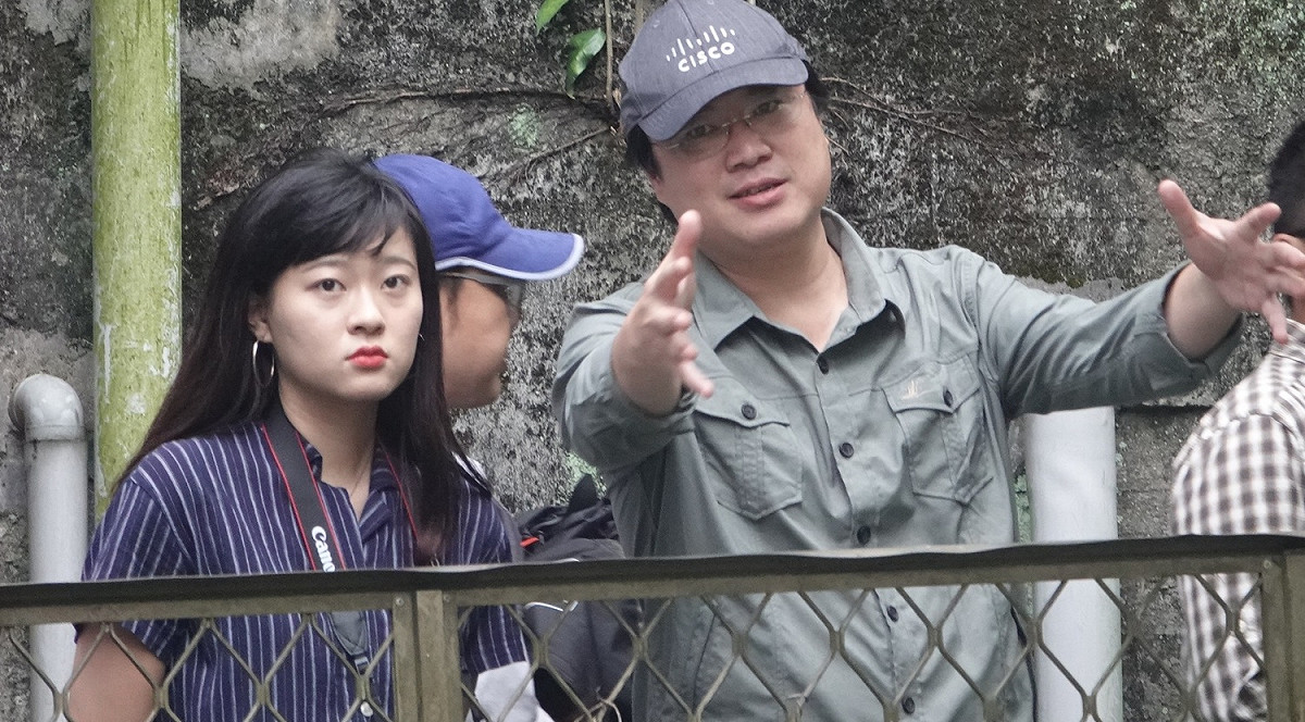 林右昌指出，9月8、9日時大雨造成排水不及；如今新的排水箱涵可使水流流入的容量、暢通度和速度，比過去增加非常多倍。 圖：基隆市政府/提供