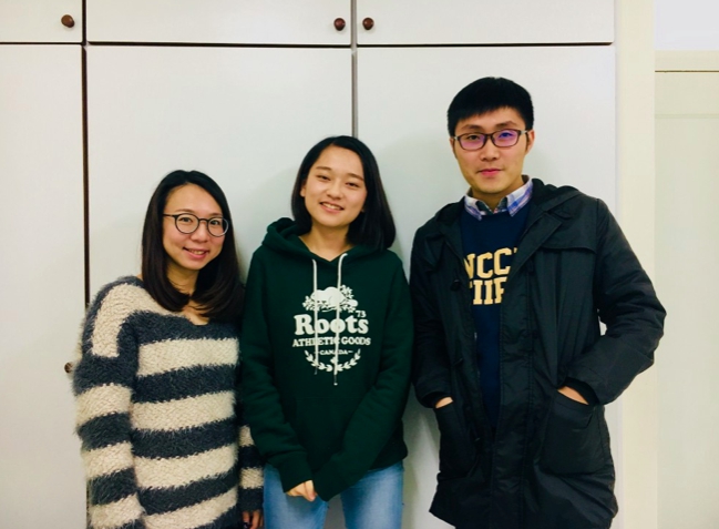 居家整聊室團隊，由左至右為整聊師 Mita、整聊師 Esther、創辦人鄭博元 圖：創夢實驗室/提供