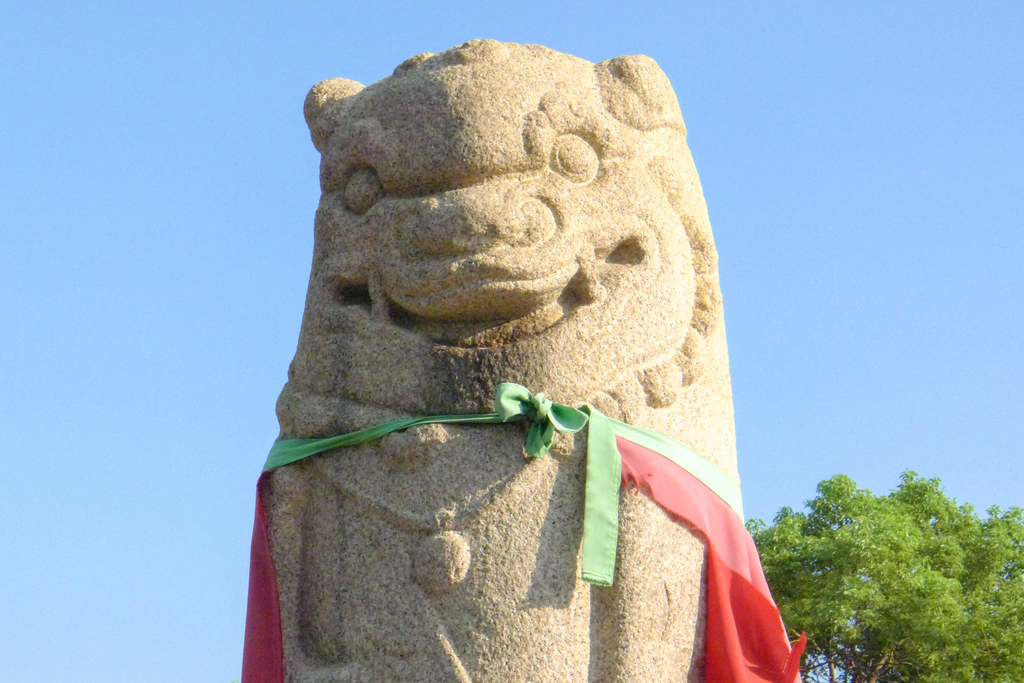 金門瓊林風獅爺正片照。 圖：金門縣政府觀光處／提供
