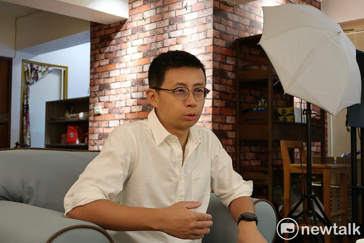 呱吉接受新頭殼訪問。 圖：林朝億/攝(資料照片)