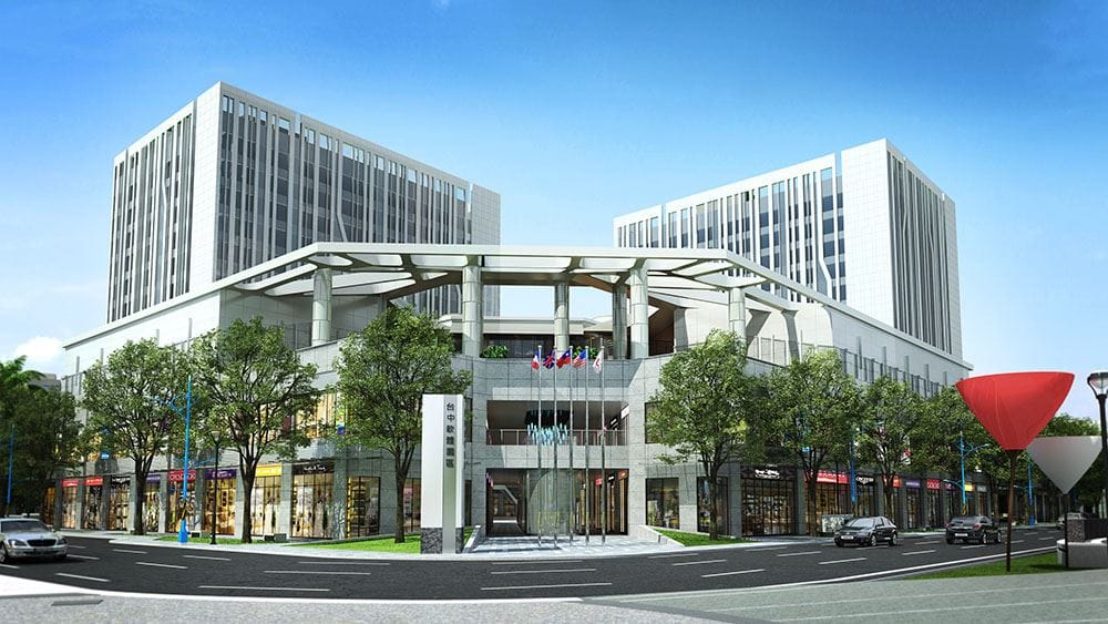 DaliArt藝術廣場國際藝術廣場外觀。（地址：台中市大里區科技路1號） 圖：台中市政府觀光旅遊局／提供