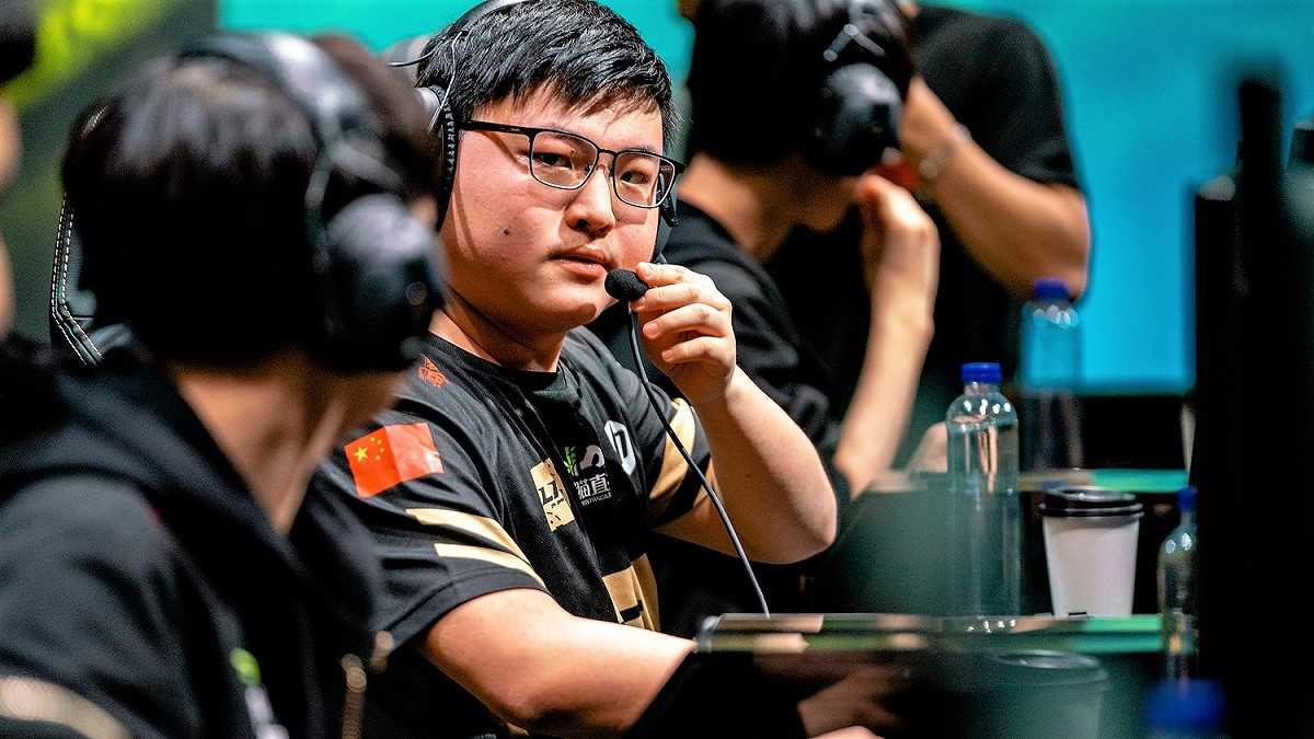 近日傳出LPL戰隊RNG的當家AD選手Uzi因為不滿韓國伺服器每逢外國玩家就開戳的風氣，怒而改名為「rangquansjkkkr」，似乎暗指著「讓全世界看看韓國伺服器」 圖：翻攝自 LoL Esports Photos flickr