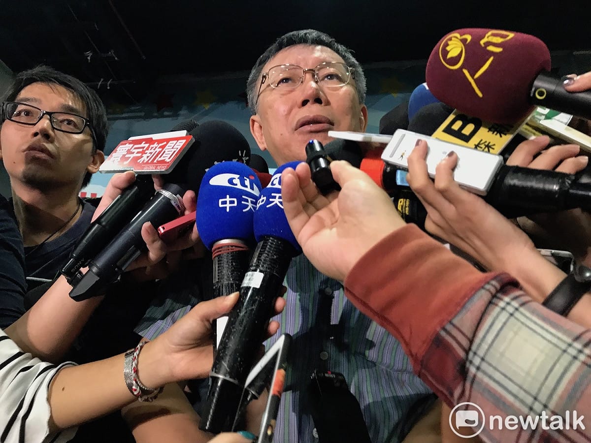 台北市長柯文哲。 圖：新頭殼資料照