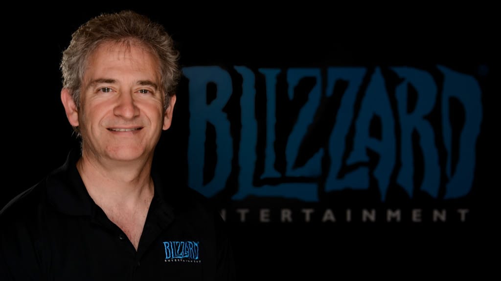 暴雪娛樂共同創辦人Mike Morhaime今日正式卸除執行長一職。 圖：暴雪娛樂／提供