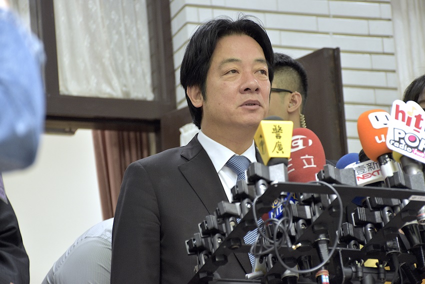 行政院長賴清德今天到立法院接受立委質詢。 圖：趙婉淳／攝