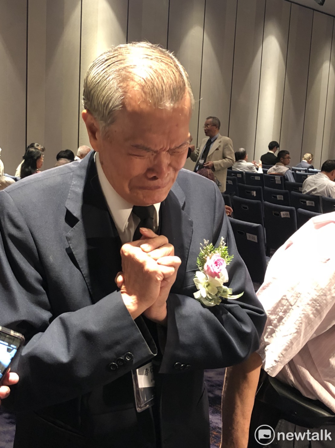 「鹿窟事件」的受難者之一、現年84歲的李石城表示「此時平反還是太晚了！」 圖：謝莉慧/攝