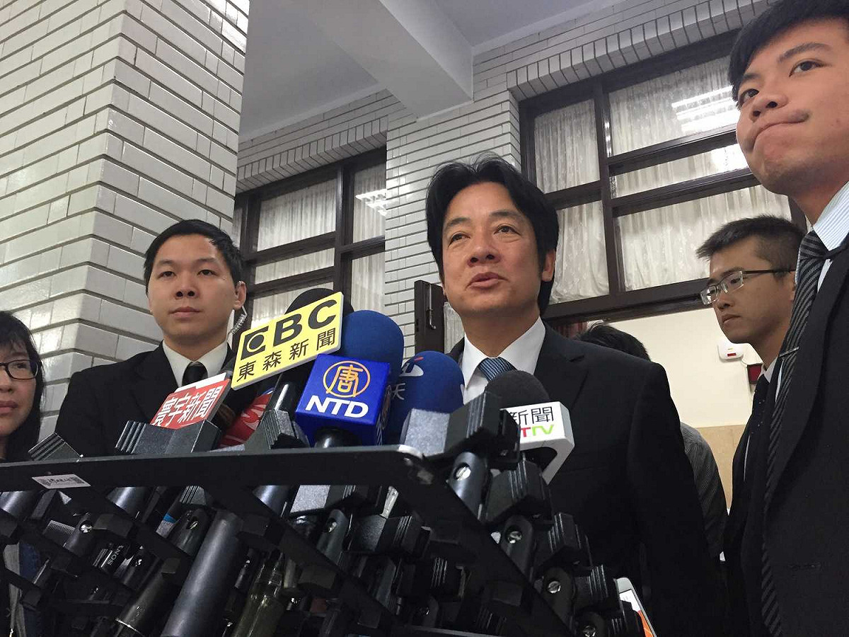 行政院長賴清德表示，若中油三接案通過，將會評估停建深澳電廠。 圖：趙婉淳攝/資料照片