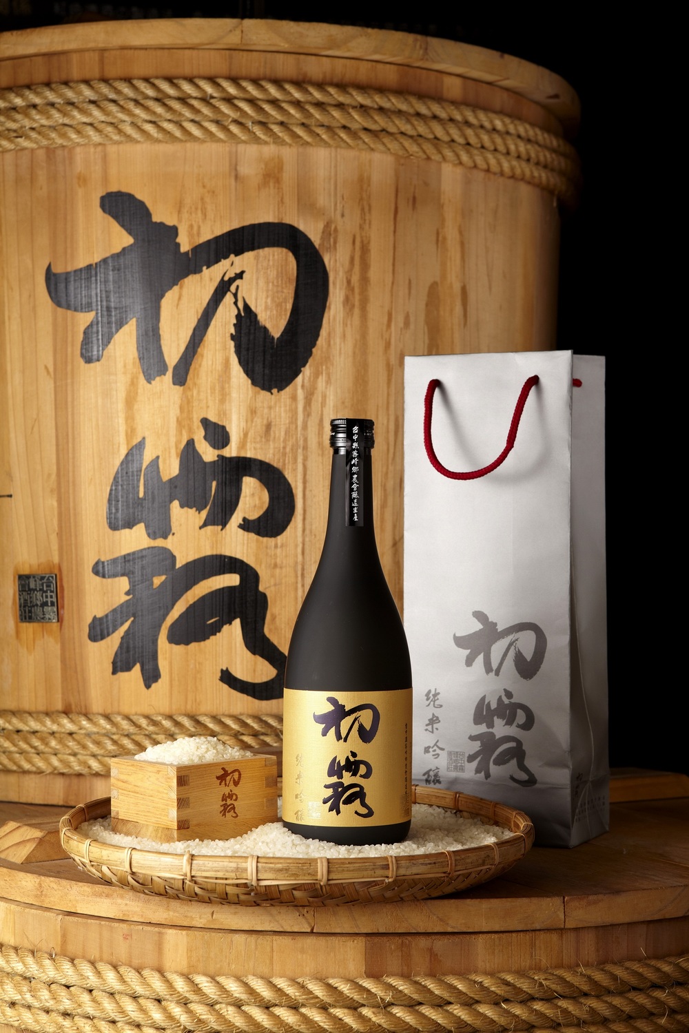 德國國際烈酒評鑑金質奬-純米吟釀 圖：行政院農委會農糧署/提供