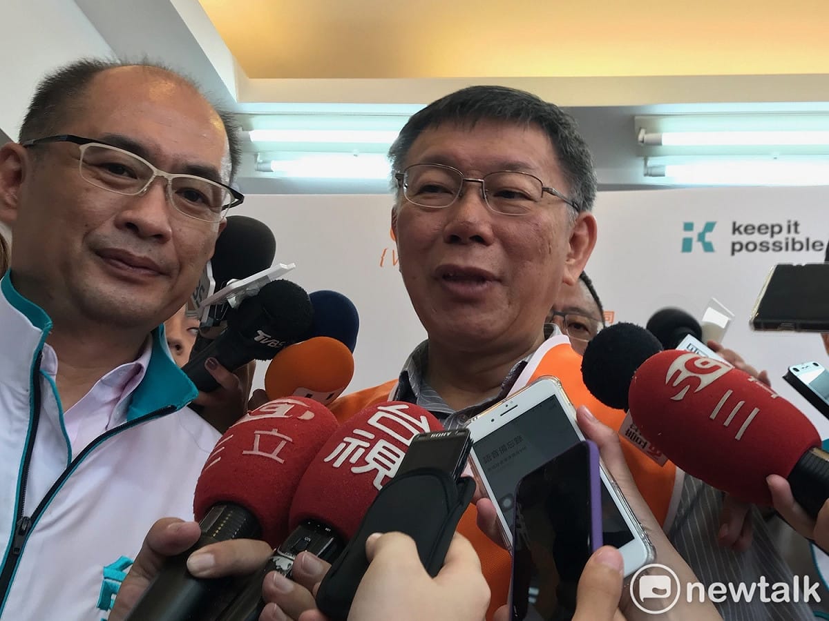 台北市長柯文哲。 圖：周煊惠 / 攝