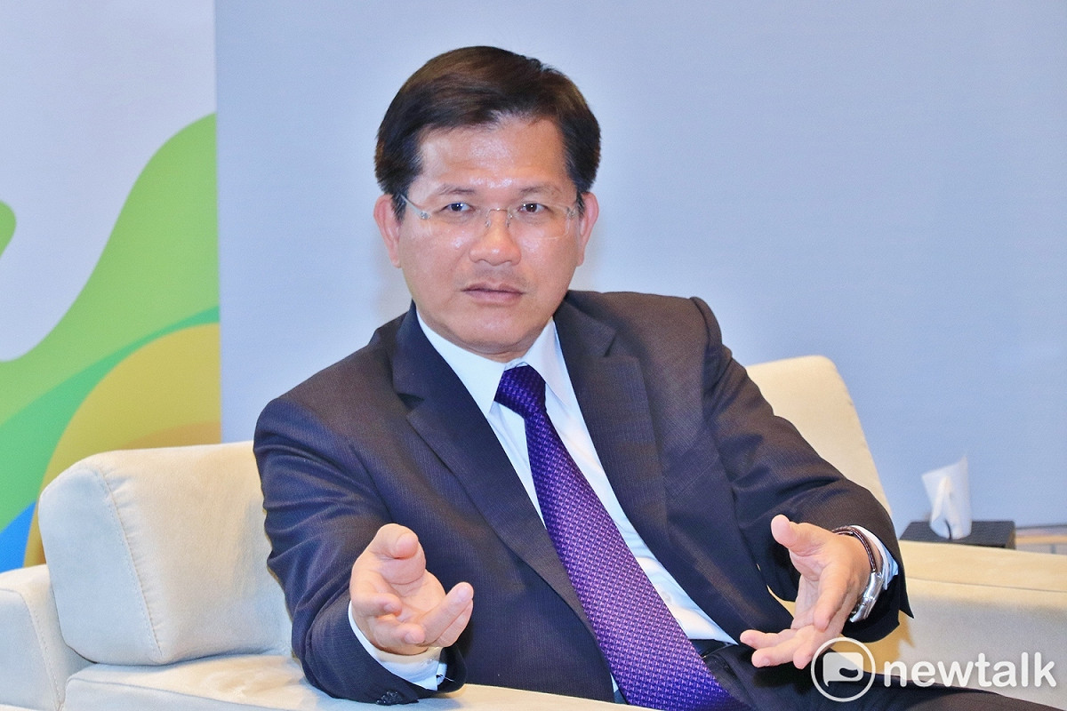 林佳龍認為決戰台中灣，政績因素會大於政黨。 台中市府提供