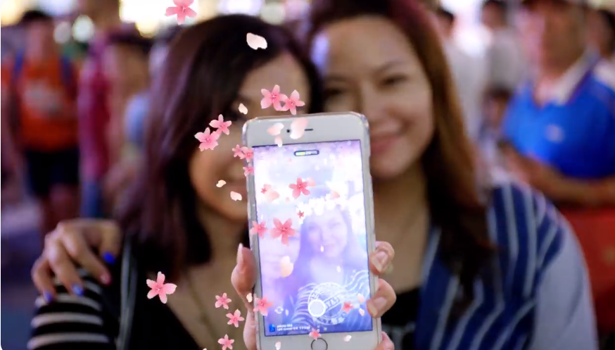 啟雲科技成為台灣首家躍上Facebook開發者大會F8的新創公司。 圖：截自 Spark AR studio影片畫面