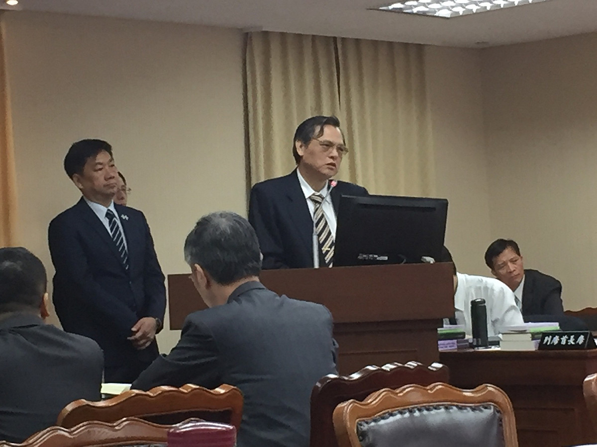 陸委會主委陳明通。 圖：趙婉淳／攝
