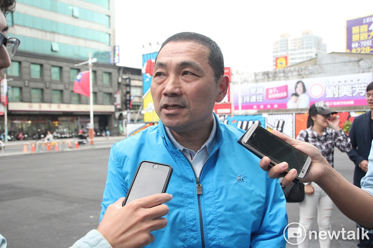 新北市長候選人侯友宜今 (27) 天呼籲，選民一定要催票、拉票，不要讓4年前市長選舉，現任市長朱立倫的選情，民意調查與實際開票開高走低的歷史事件重演。 圖：新頭殼資料照片