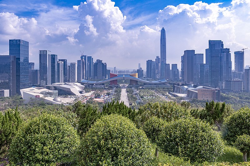 中國房地產的銷量遠低於預期。在深圳，黃金週的新屋成交量只有226筆，比去年同時期少了49.3%。 圖：Sparktour, CC BY-SA 4.0