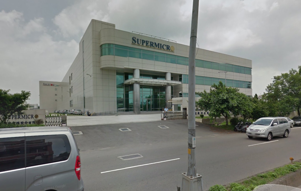 超微（Super MicroComputer Inc.）在八德分公司。 圖：Google Map