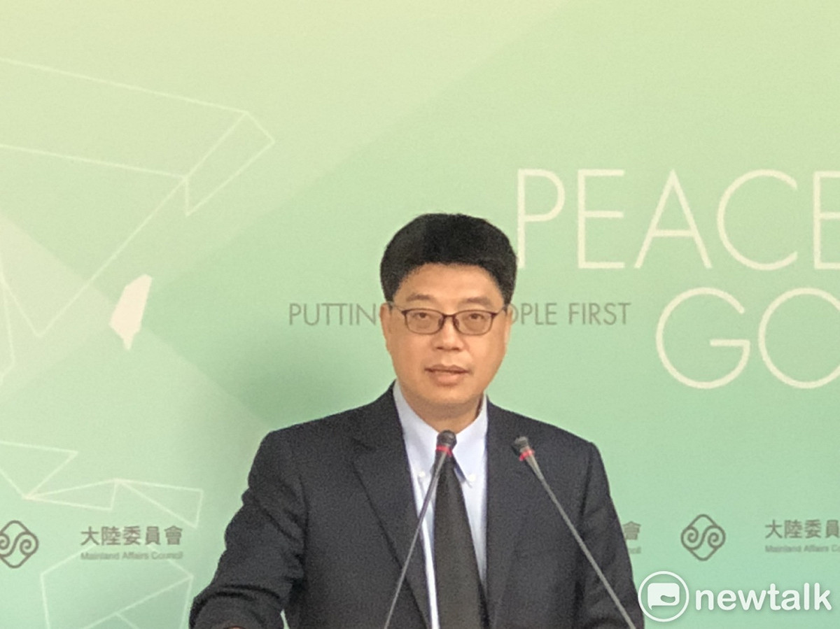 陸委會副主委兼發言人邱垂正今(11)天下午表示，中華民國是主權國家乃客觀事實，不是中共片面主張就能改變。 圖：謝莉慧/攝
