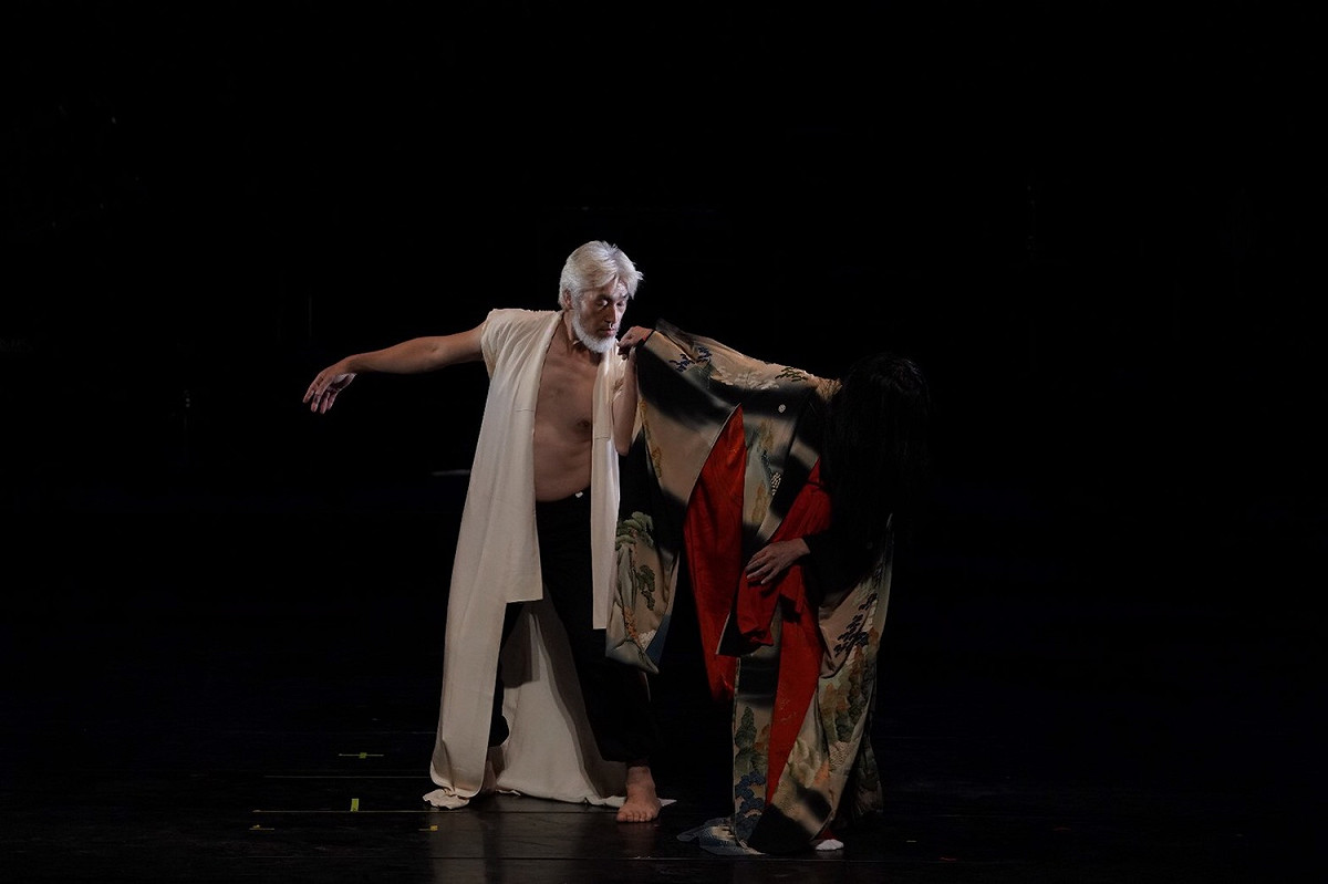 日本坂冬扇菊舞踊首次與臺灣南管音樂合作，尋找日本雅樂與南管音樂之間的共同點。 圖：國立傳統藝術中心提供