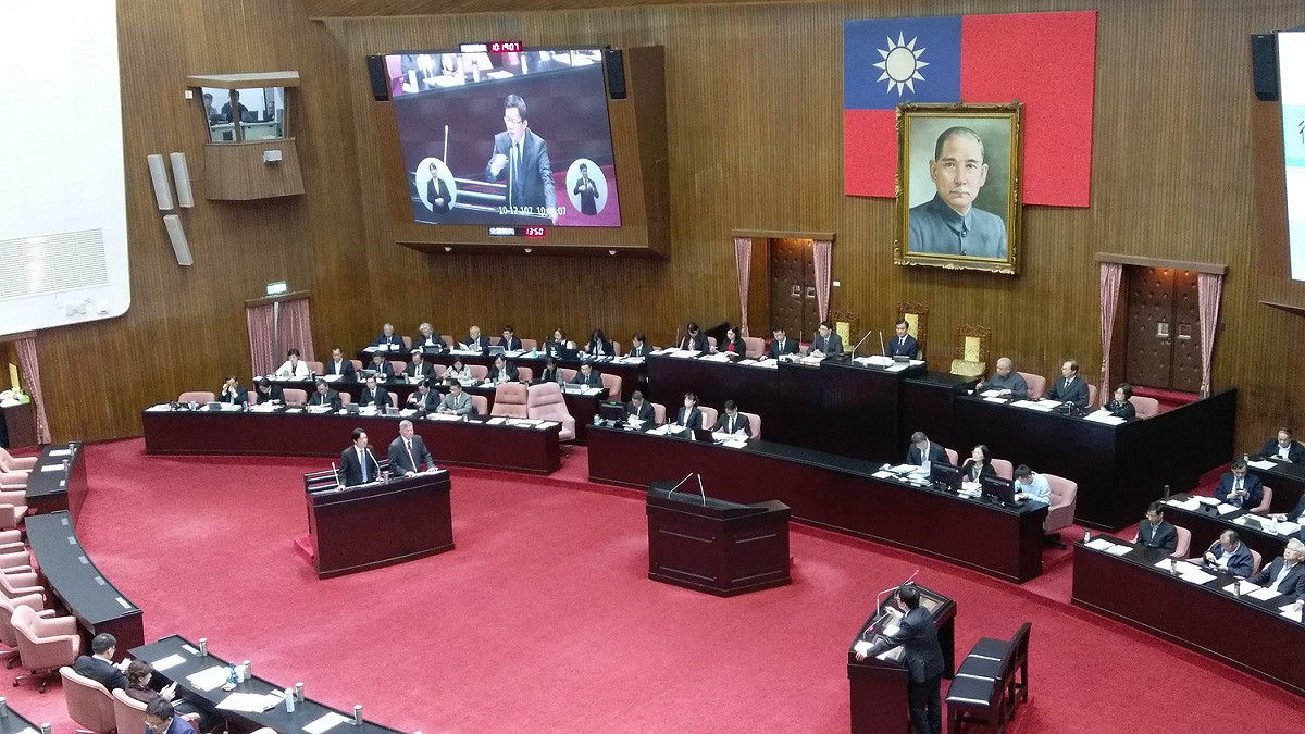 賴清德今天前往立法院施政報告並備詢。 圖:陳佩君/攝