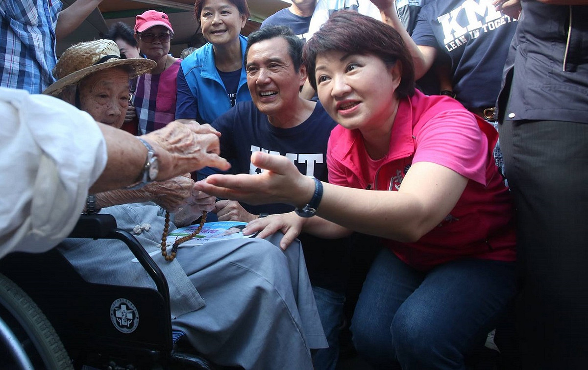 國民黨明日將在台中市舉行「萬人挺燕」造勢大會，前總統馬英九也將現身支持。 圖：翻攝盧秀燕臉書