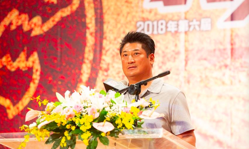 現任中華棒協理事長辜仲諒。 圖：翻攝黑豹旗粉絲團