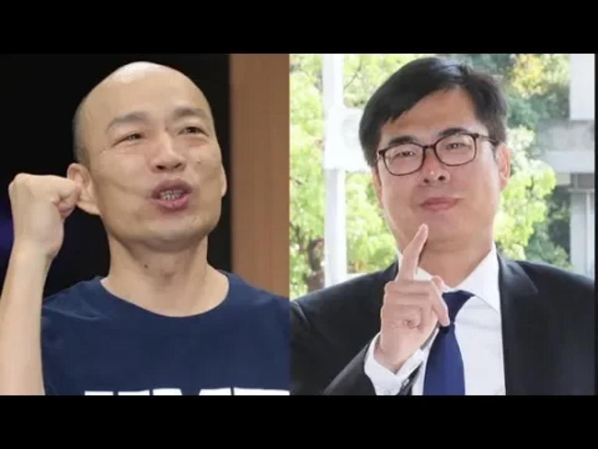 這場政見說明會，候選人面對的是愛考試打分數的老師，誰油嘴滑舌不可信賴？誰嚴謹認真可信賴？爭取權益的老師們，對於訴求被兌現的可能指數，心中自有評分標準，更何況，在主題聚焦，無閃避模糊空間，候選人有沒有真的牛肉，當然一覽無遺。圖為國民黨高雄市長參選人韓國瑜（左）和民進黨高雄市長參選人陳其邁（右）。 圖：翻攝自Youtube