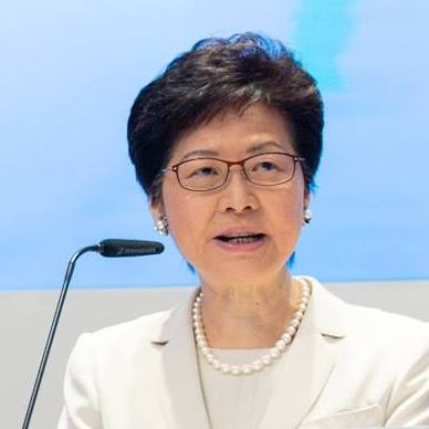 香港特首林鄭月娥上任以來唯北京當局之命是從，挨批賣港。 圖：翻攝林鄭月娥臉書