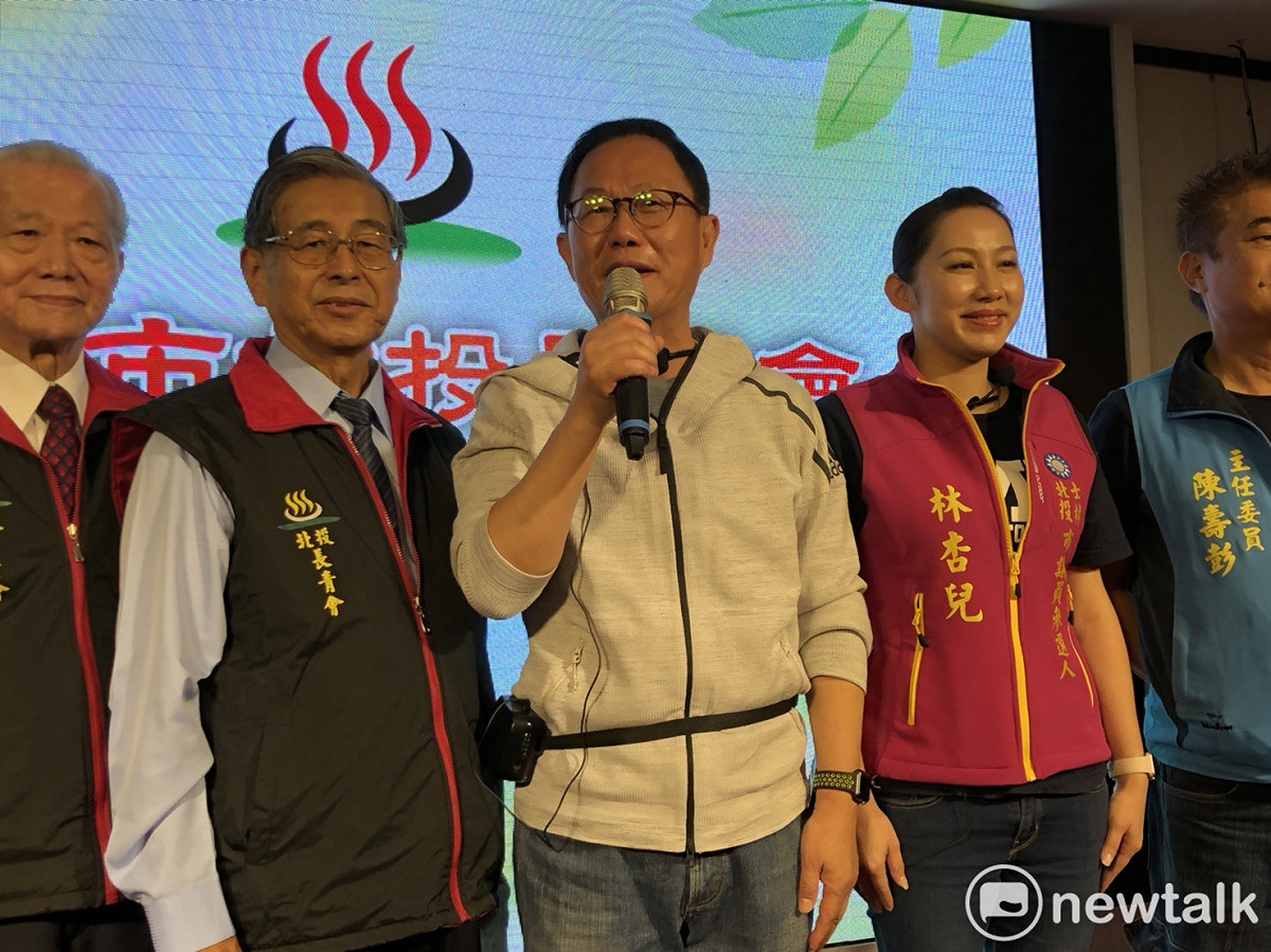 台北市長參選人丁守中呼籲柯文哲參加辯論。 圖：丁守中辦公室/提供