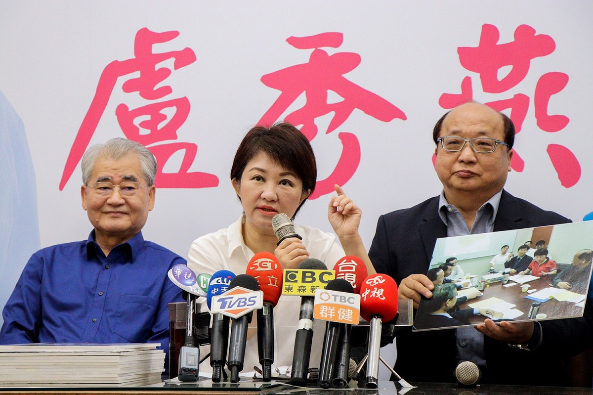 盧秀燕今天胡志強、毛治國舉行記者會時說，她當選台中市長後會向AIPH組織「建議」，不要向台中市民收費！ 圖 : 新頭殼資料照片