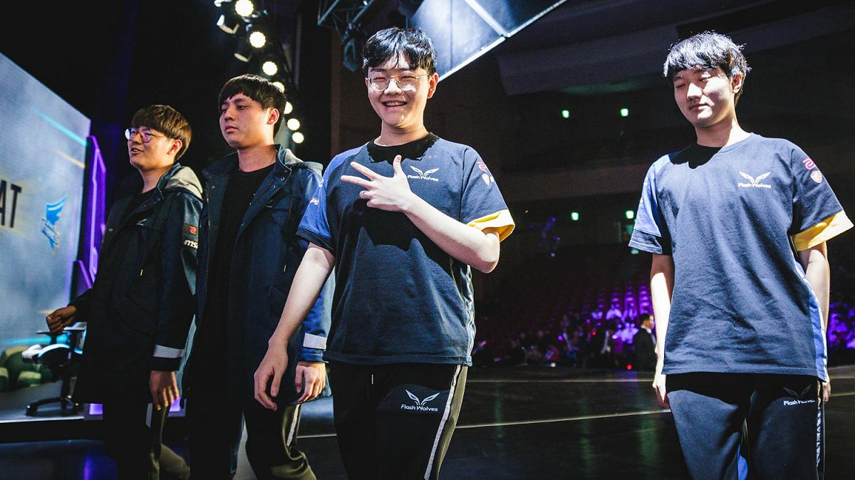 閃電狼成功打退G2，也保住八強晉級的可能性。 圖：翻攝自LOL Esports flickr