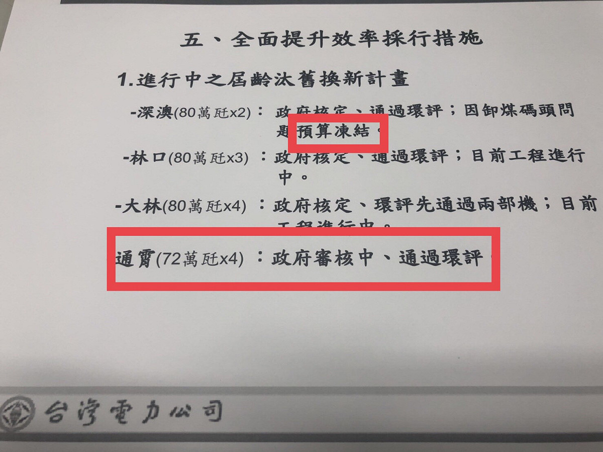新北市府出示民國99年3月31日朱立倫主持行政院節能減碳推動委員會的會議資料。          
                     圖：新北市政府提供